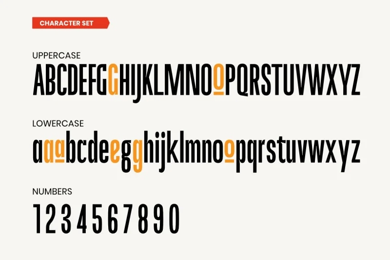 Kopile - Condensed Sans Serif Typeface