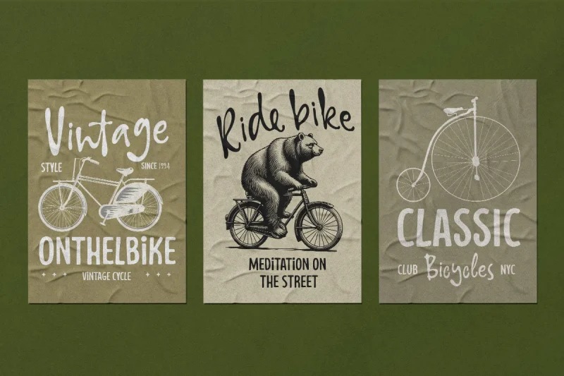 Make Things - Sans and Script Font Duo Typeface