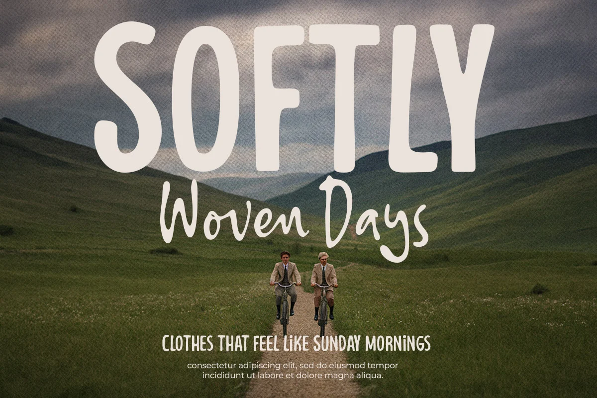 Make Things - Sans and Script Font Duo Typeface