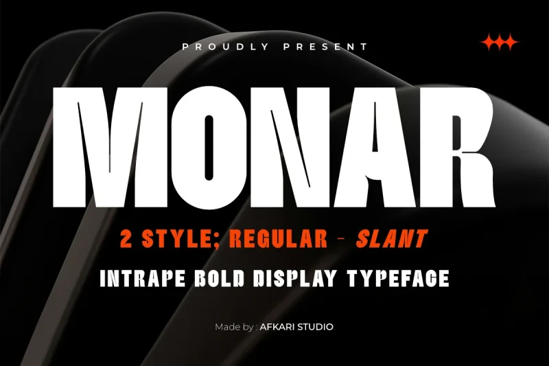 Monar - Intrape Bold Display Typeface