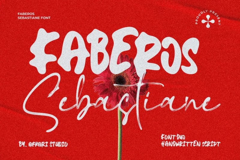 Faberos Sebastian - Font Duo Handwritten and Script Font