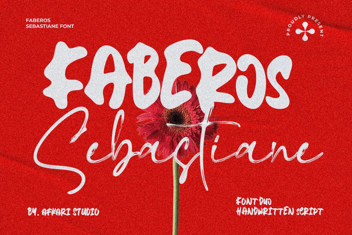 Faberos Sebastian - Font Duo Handwritten and Script Font