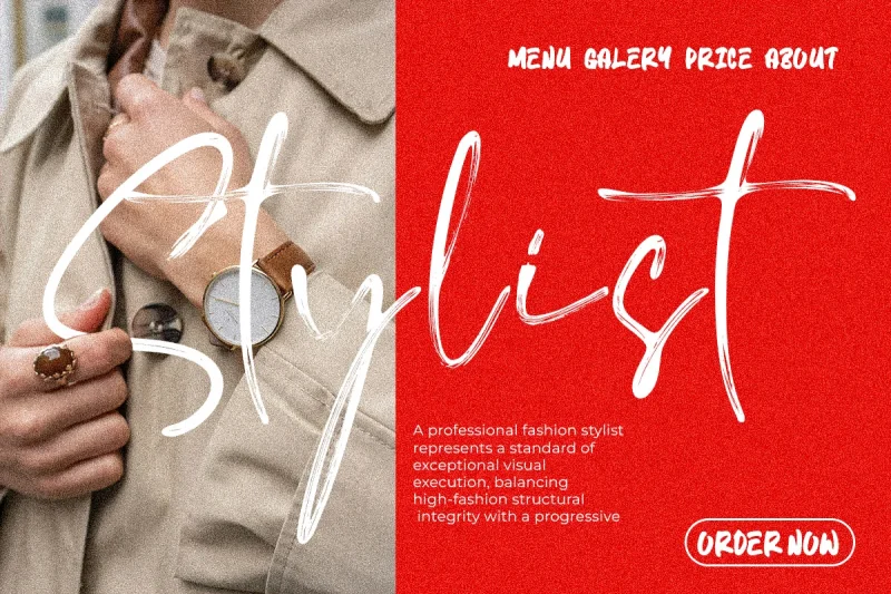 Faberos Sebastian - Font Duo Handwritten and Script Font