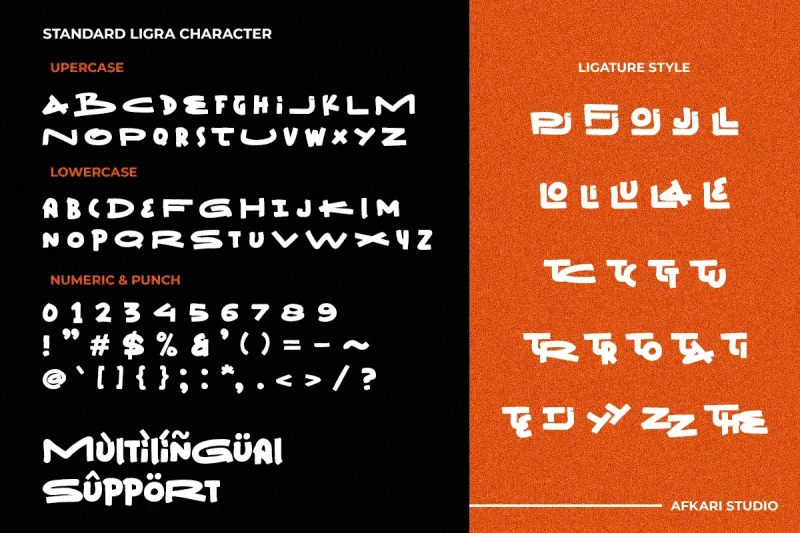 Ligra - Bold Display Typeface