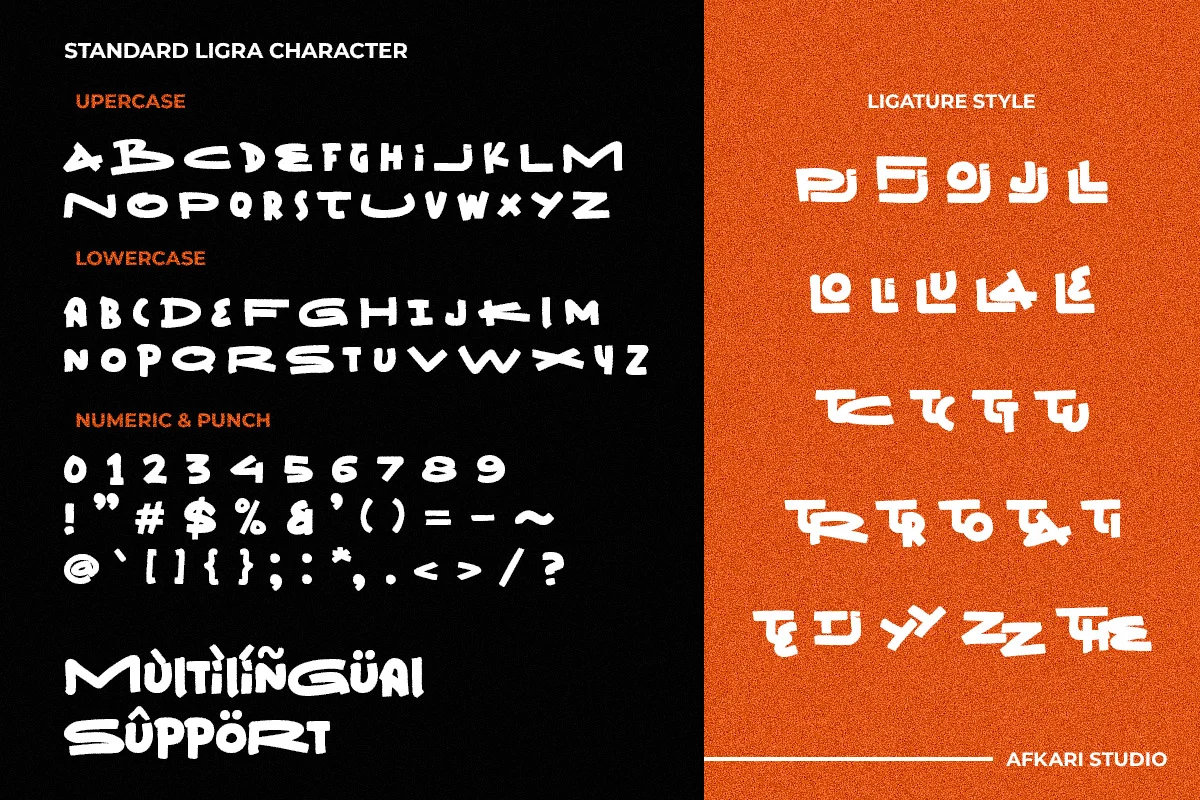 Ligra - Bold Display Typeface