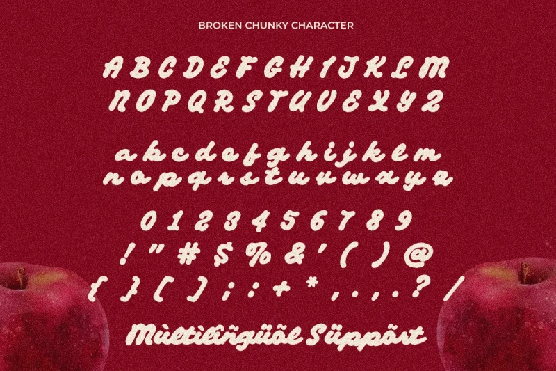 Broken Chunky – Classy Bold Script Font | Afkari Studio
